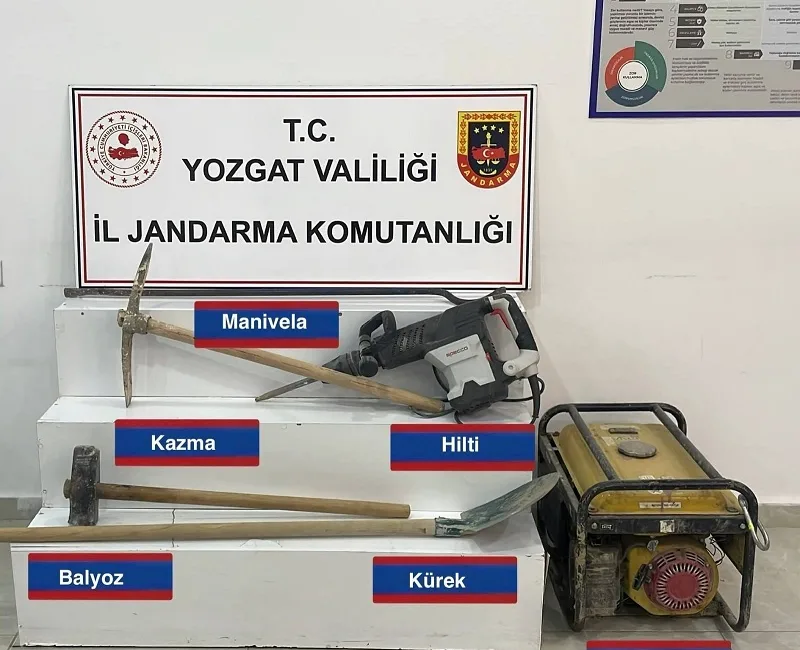 Boğazlıyan İlçe Jandarma Komutanlığı ekipleri, 112 Acil Çağrı Merkezi'ne yapılan