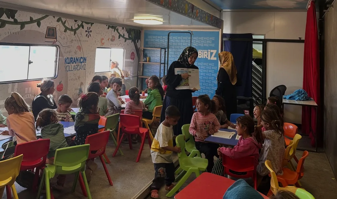 Boğazlıyan İlçe Müftülüğü'nün Mobil Kur'an Kursu Programı kapsamında Kur'an Kursu