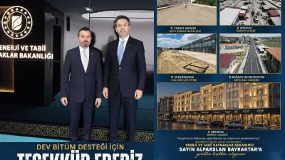 Enerji ve Tabii Kaynaklar Bakanı Alparslan Bayraktar’ı ziyaret eden Şahan,