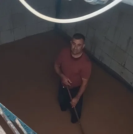 Boğazlıyan ilçesine bağlı Yapalak Köyü'nde içme suyu deposunun temizlik çalışmaları