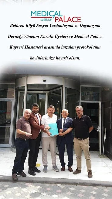 Belören Köyü Sosyal Yardımlaşma ve Dayanışma Derneği ile Medical Palace