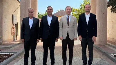 Boğazlıyan Kaymakamı Aydın Yanık ve İlçe Milli Eğitim Müdürü Mustafa