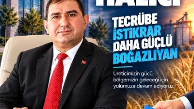 “Tecrübe, İstikrar, Daha Güçlü Boğazlıyan” mesajıyla yola çıkan Halıcı, tüm