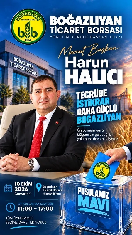 “Tecrübe, İstikrar, Daha Güçlü Boğazlıyan” mesajıyla yola çıkan Halıcı, tüm