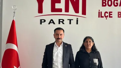 Yeni Parti Boğazlıyan İlçe Başkanlığı seçiminde Kurucu Başkan Mert Ertekin