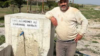 Oğulcuk Köyü Muhtarı Kemal Yalçın, çiftçilerin ÇKS kapsamında beyan ettikleri