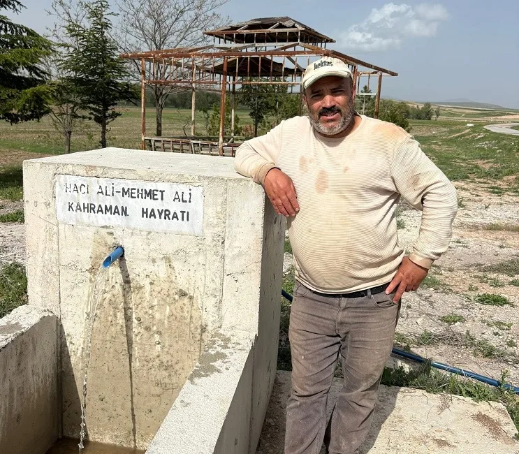 Oğulcuk Köyü Muhtarı Kemal Yalçın, çiftçilerin ÇKS kapsamında beyan ettikleri