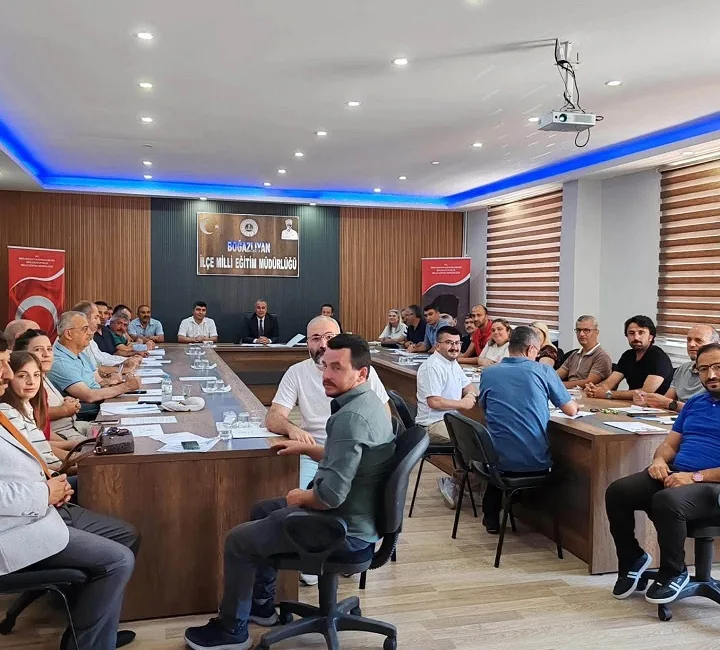 Boğazlıyan’da 2026-2027 eğitim öğretim yılı hazırlıkları kapsamında Okul Müdürleri Sene
