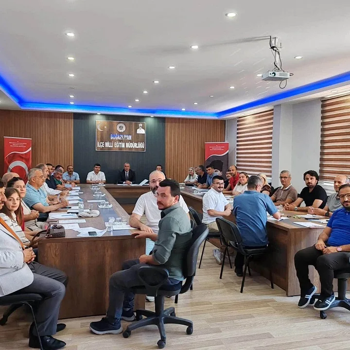 Boğazlıyan’da 2026-2027 eğitim öğretim yılı hazırlıkları kapsamında Okul Müdürleri Sene