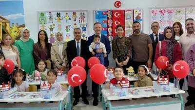 Boğazlıyan İlçe Kaymakamı Aydın Yanık ve İlçe Milli Eğitim Müdürü