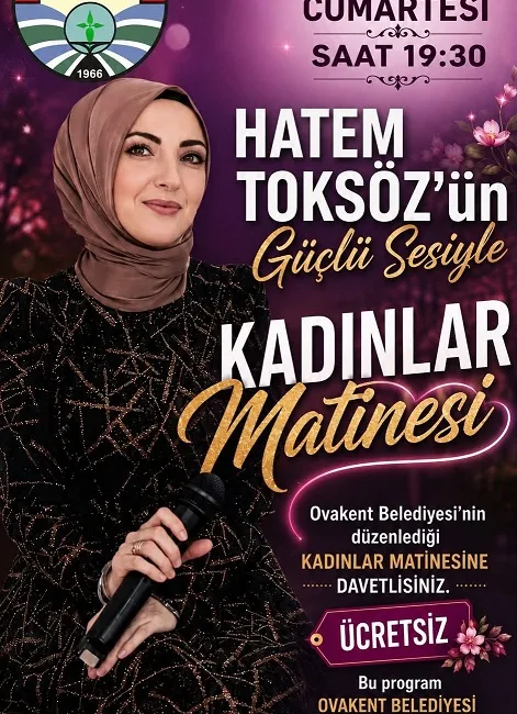 Ovakent Belediye Başkanı Tuncay Erdoğan’ın davetiyle düzenlenecek program, 5 Eylül