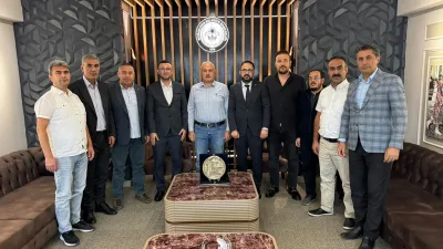 Yozgat Sağlık-Sen Şube Başkanı Seyit Nazım Eroğlu ve yönetim kurulu