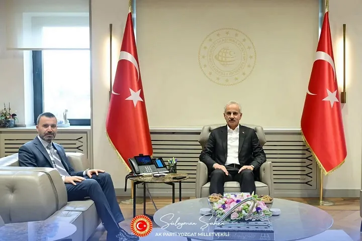 AK Parti Yozgat Milletvekili Süleyman Şahan, Ulaştırma ve Altyapı Bakanı