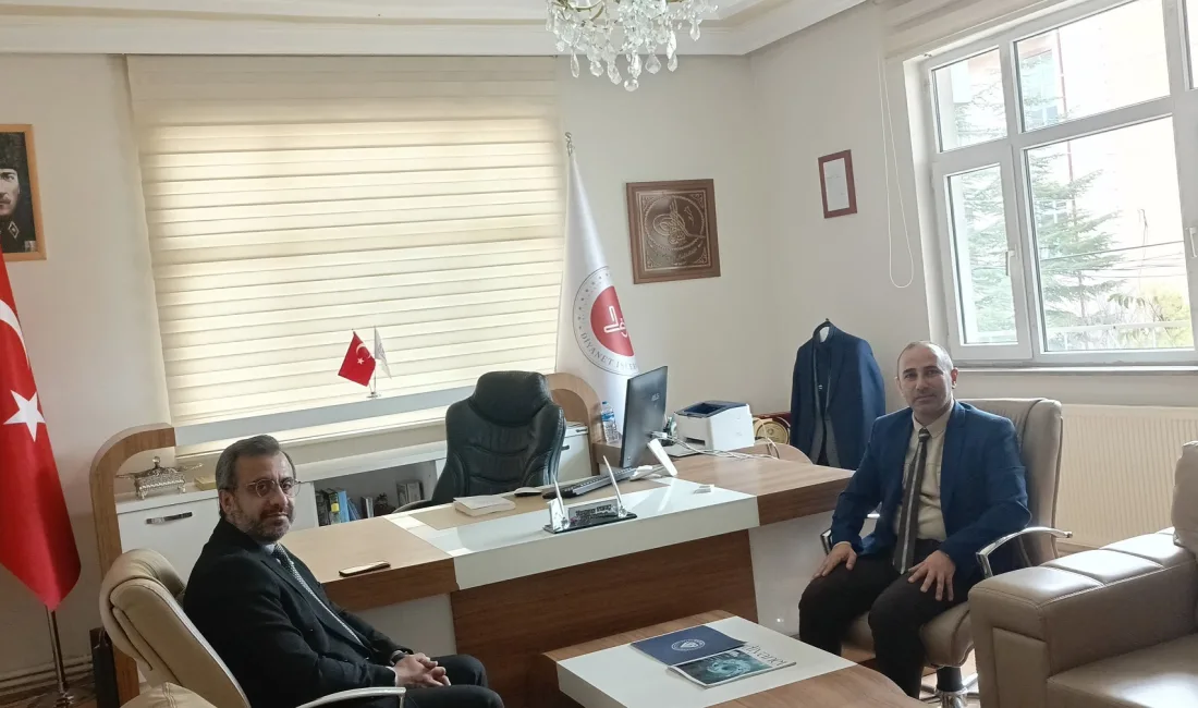 Akdağmadeni İlçe Müftüsü Abdullah Çolak, Boğazlıyan İlçe Müftüsü Tuncay Tunç’u