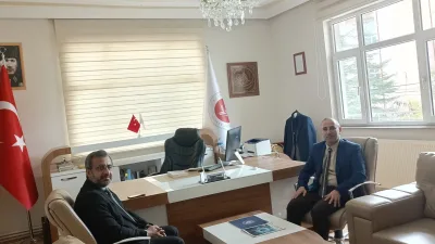 Akdağmadeni İlçe Müftüsü Abdullah Çolak, Boğazlıyan İlçe Müftüsü Tuncay Tunç’u