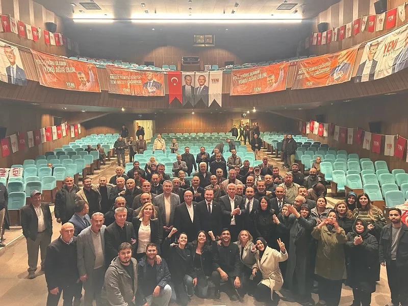 Yeni Parti Yozgat İl Başkanı Abdullah Yaşar, pazar günü gerçekleştirilen