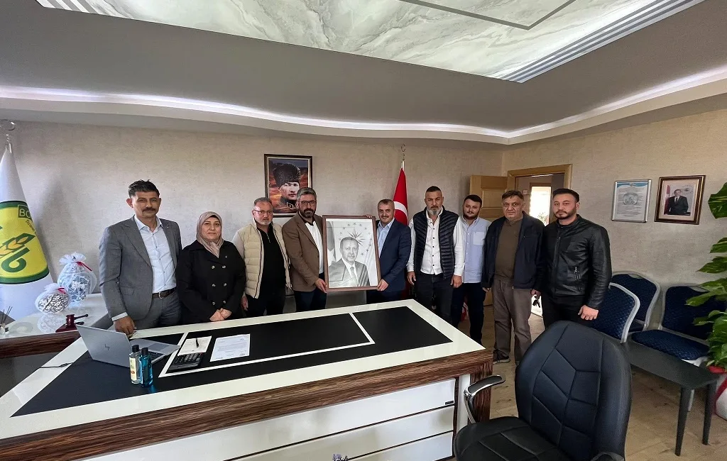 AK Parti Boğazlıyan İlçe Başkanı Hacı Yıldırım ve beraberindeki teşkilat