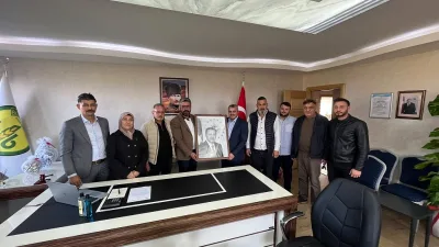 AK Parti Boğazlıyan İlçe Başkanı Hacı Yıldırım ve beraberindeki teşkilat