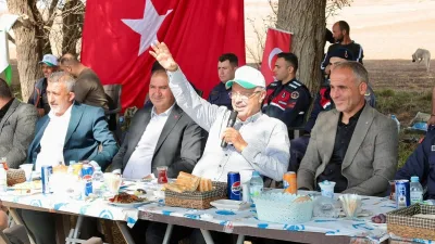 Kayseri Pancar Ekicileri Kooperatifi Başkanı Hüseyin Akay ve Kayseri Şeker