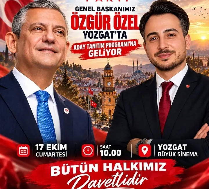 YENİ Parti Yozgat İl Başkanlığı seçimi öncesinde açıklama yapan Berkay