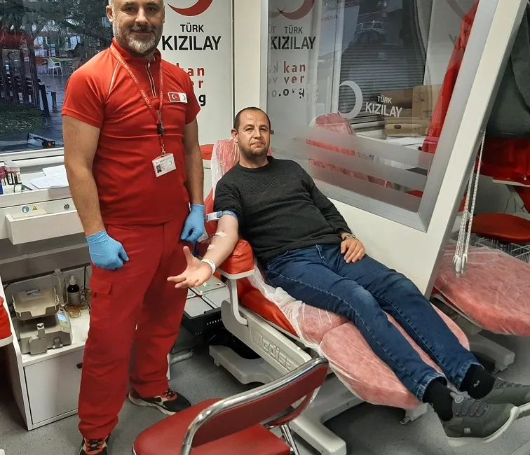 Boğazlıyan Cumhuriyet Meydanı’nda düzenlenen kan bağışı kampanyası yarın sona erecek.
