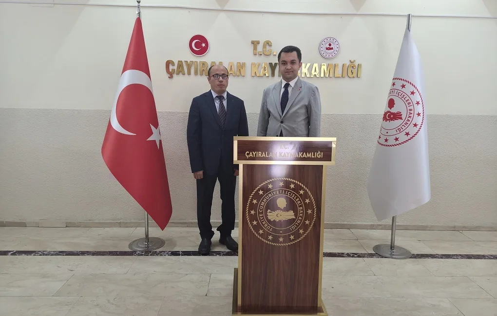 Çayıralan Diva-Sen İlçe Başkanı İlhami Çamsarı, ilçeye yeni atanan Kaymakam