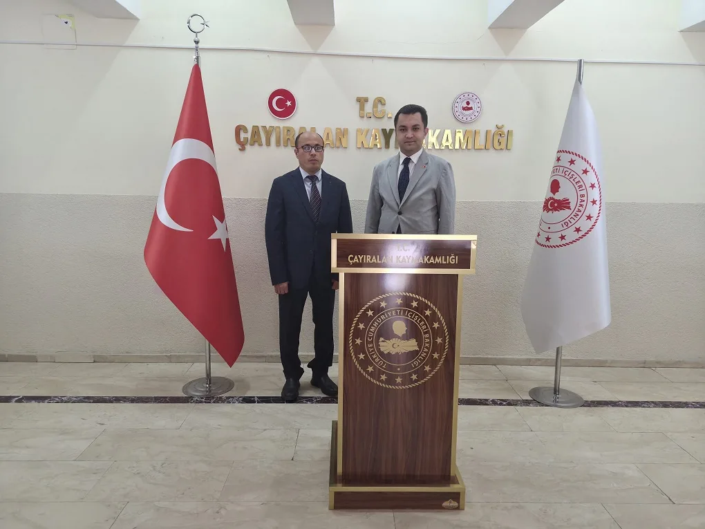 Çayıralan Diva-Sen İlçe Başkanı İlhami Çamsarı, ilçeye yeni atanan Kaymakam