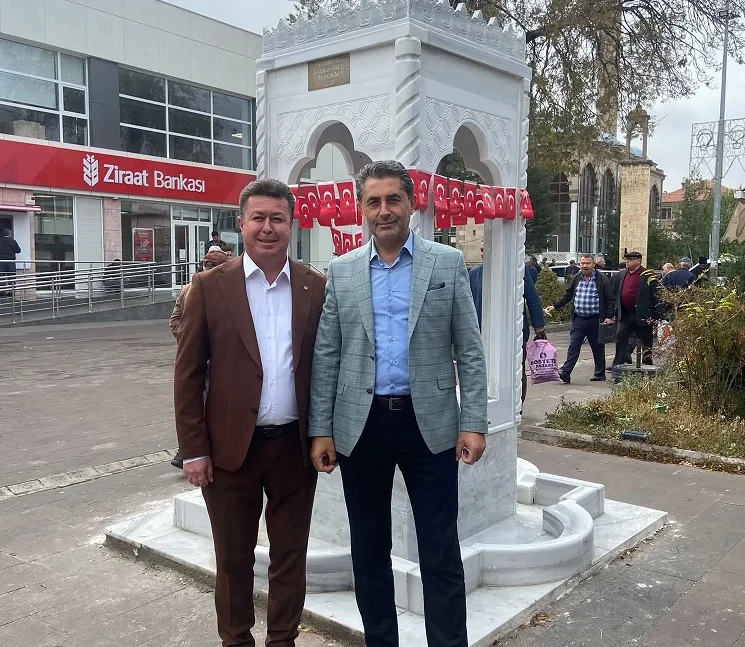 Boğazlıyan Derman Diş İşletmesi sahibi Gökhan Ateş, ilçe meydanına kazandırılan