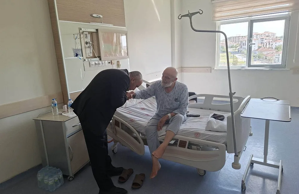 AK Parti Boğazlıyan İlçe Başkanı Hacı Yıldırım, Boğazlıyan Devlet Hastanesi’nde