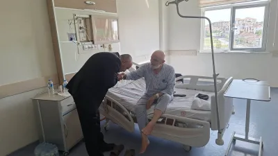 AK Parti Boğazlıyan İlçe Başkanı Hacı Yıldırım, Boğazlıyan Devlet Hastanesi’nde
