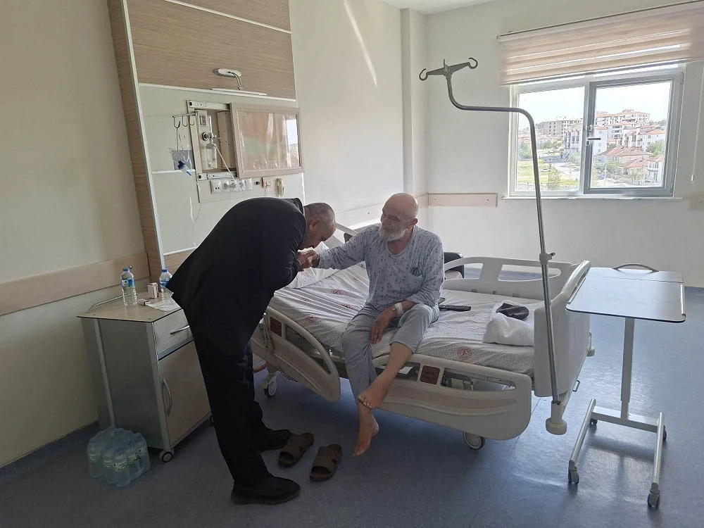 AK Parti Boğazlıyan İlçe Başkanı Hacı Yıldırım, Boğazlıyan Devlet Hastanesi’nde
