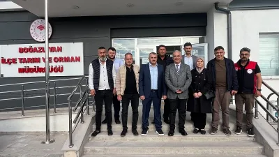 AK Parti Boğazlıyan İlçe Başkanı Hacı Yıldırım, İlçe Tarım Müdürü