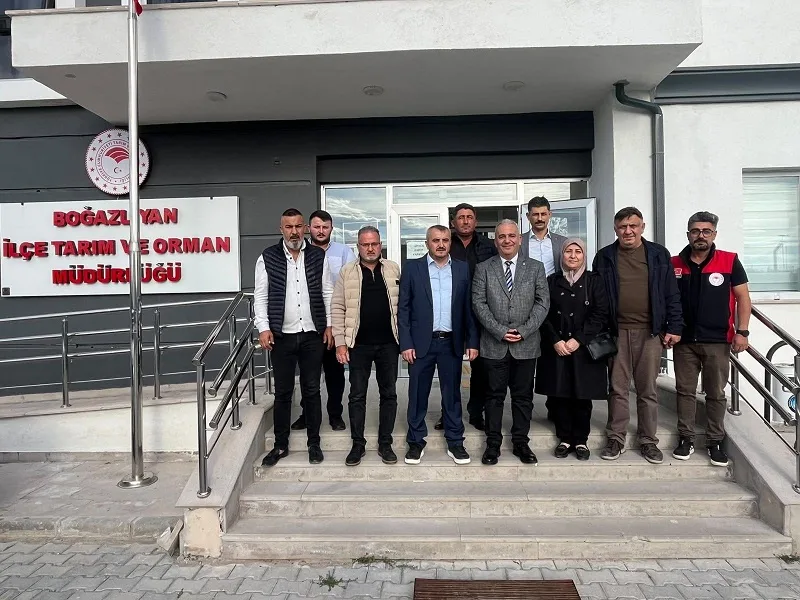 AK Parti Boğazlıyan İlçe Başkanı Hacı Yıldırım, İlçe Tarım Müdürü