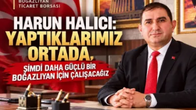 Boğazlıyan Ticaret Borsası Başkanı Harun Halıcı, geride kalan dönemde hayata