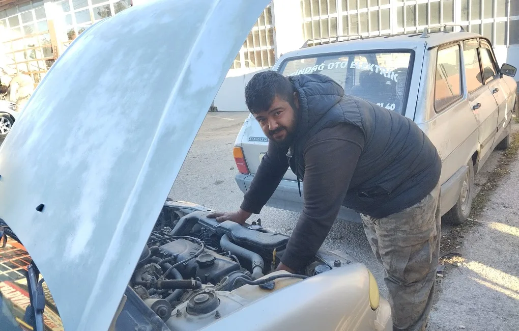 Boğazlıyan’da oto elektrik denilince akla gelen isimlerden Hüseyin Çetindağ, gece