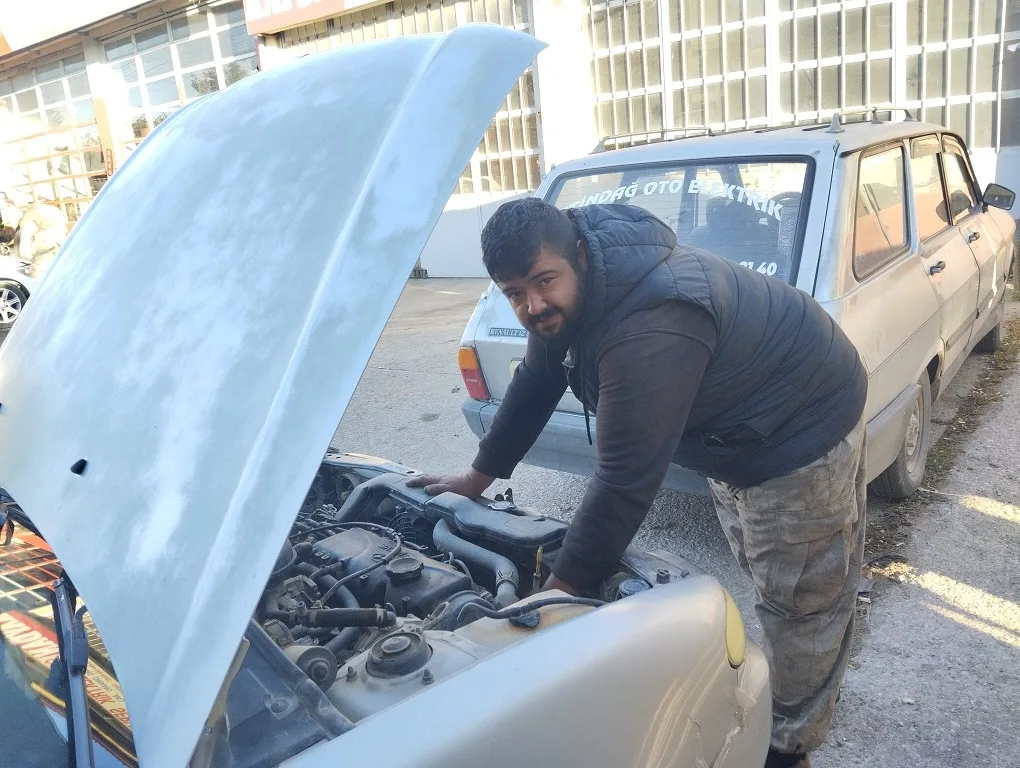 Boğazlıyan’da oto elektrik denilince akla gelen isimlerden Hüseyin Çetindağ, gece
