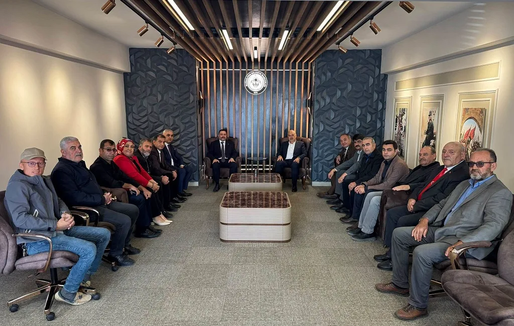 MHP Yozgat İl Başkanı Tekin Irgatoğlu ve beraberindeki heyet, Boğazlıyan