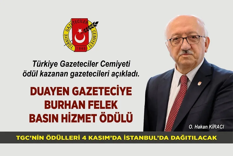Yozgat Gazetesi sahibi ve genel yönetmeni Osman Hakan Kiracı, 57