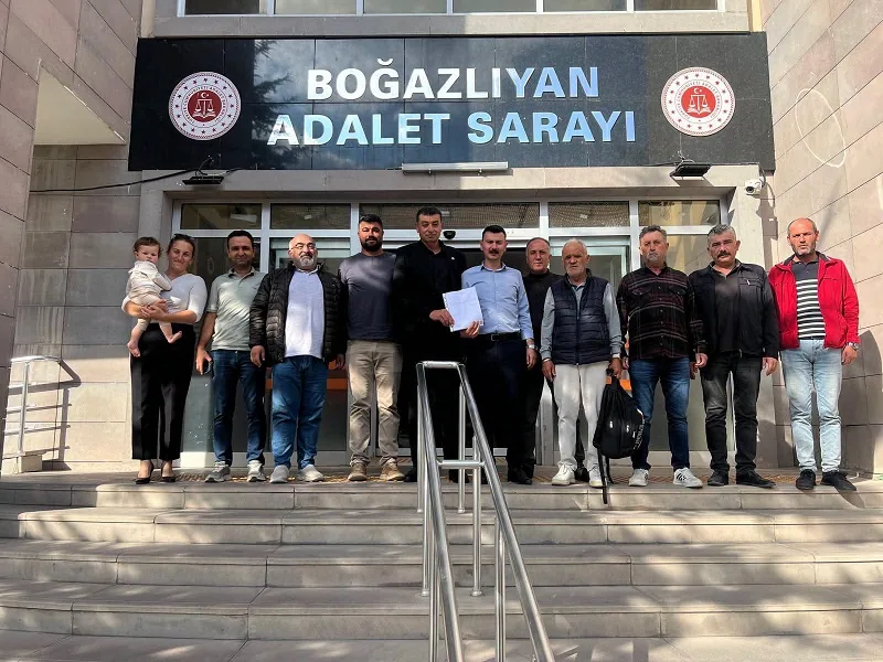 Yeni Parti Boğazlıyan İlçe Başkanı Mert Ertekin ve Yönetim Kurulu