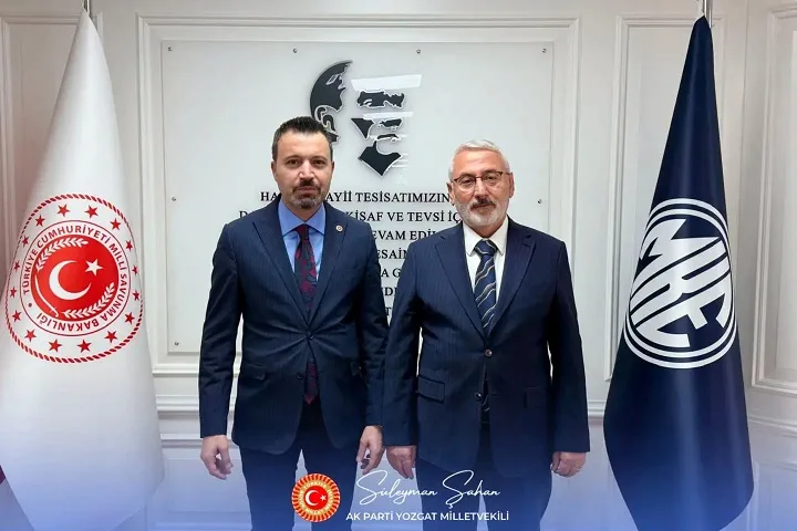 Yozgat’a savunma sanayi yatırımı kazandırılması için girişimlerini sürdüren Süleyman Şahan,