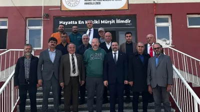 MHP Yozgat İl Başkanı Tekin Irgatoğlu, beraberindeki heyetle birlikte Boğazlıyan