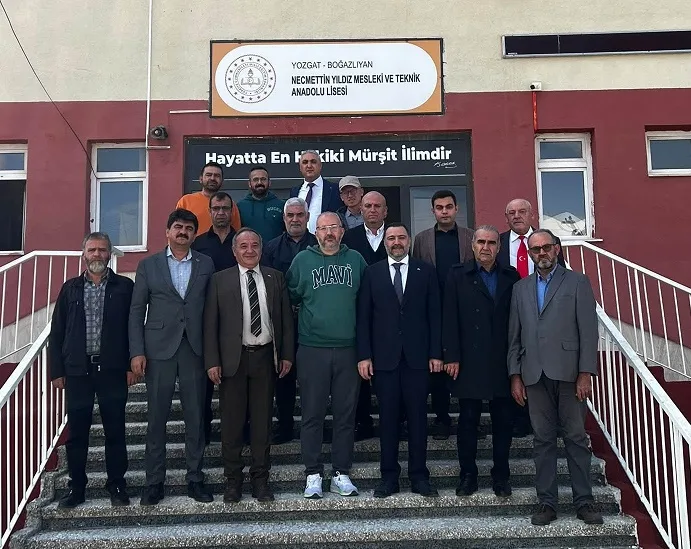 MHP Yozgat İl Başkanı Tekin Irgatoğlu, beraberindeki heyetle birlikte Boğazlıyan