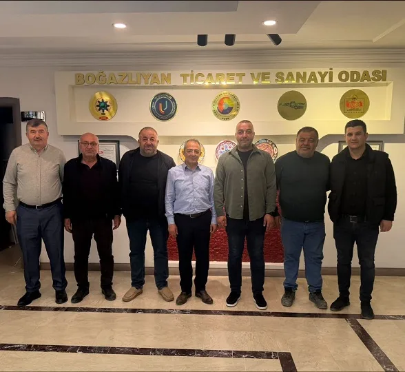 Boğazlıyan Yük Taşıyıcıları Kooperatifi Başkanı Yasin Ersoy ve yönetim kurulu