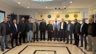 Boğazlıyan’daki muhtarlar, Ticaret ve Sanayi Odası Başkanı Öcal Öcalan’a hayırlı