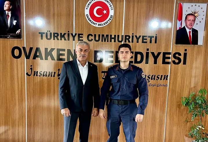 Boğazlıyan İlçe Jandarma Komutanı J. Ütğm. Baturhan Gürdal, Ovakent Belediyesini