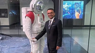 Sarıkayalı iş insanı Mehmet Şimşeker, Türkiye’nin havacılık ve uzay teknolojileri