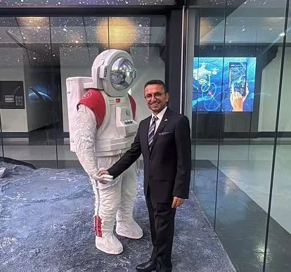 Sarıkayalı iş insanı Mehmet Şimşeker, Türkiye’nin havacılık ve uzay teknolojileri