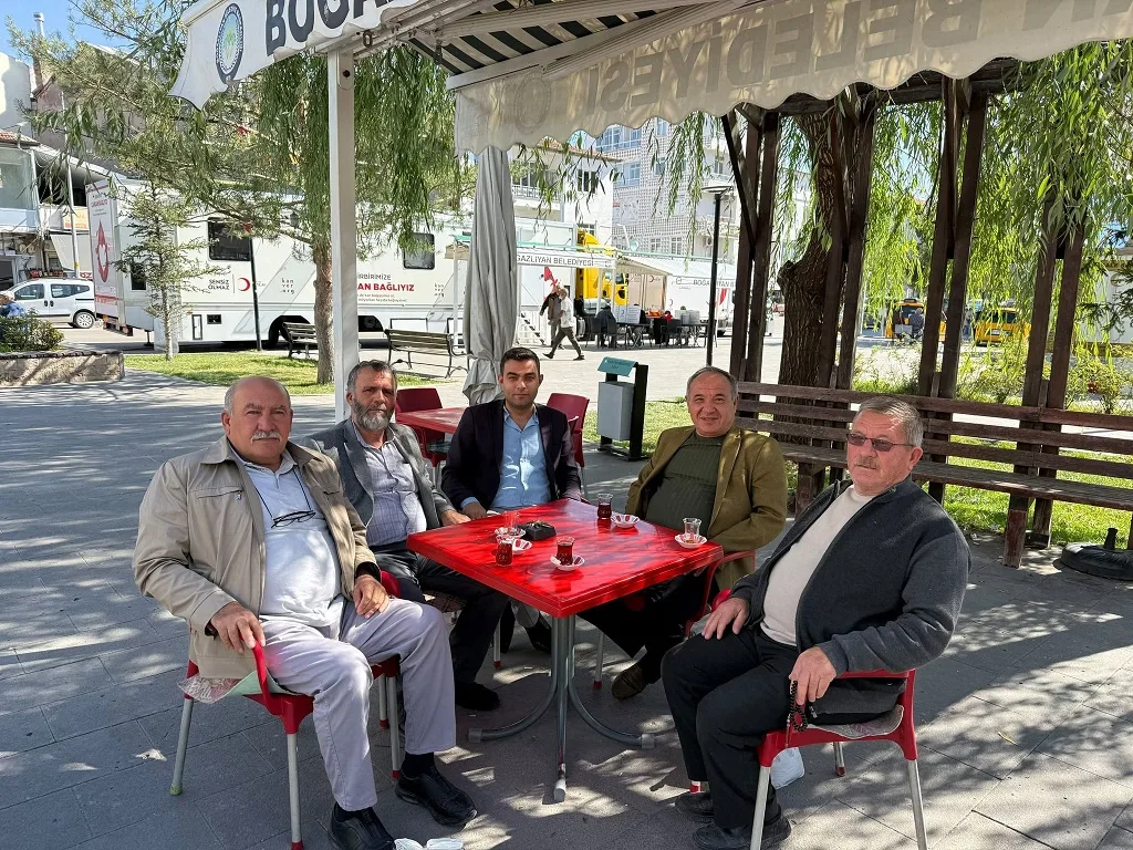 MHP Boğazlıyan İlçe Başkanı Ergün Yazgan, geçmiş dönem ilçe başkanlarından