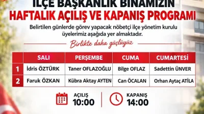 Yeni Parti Boğazlıyan İlçe Başkanı Mert Ertekin, vatandaşlarla buluşmak ve